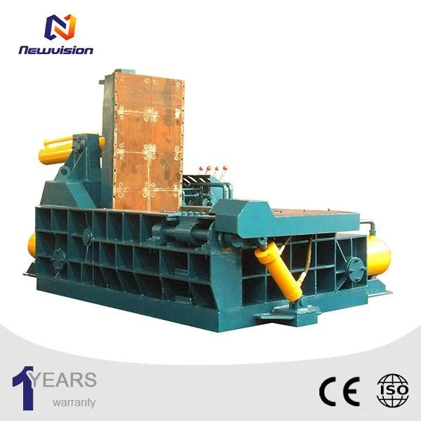 Aluminum shavings baler